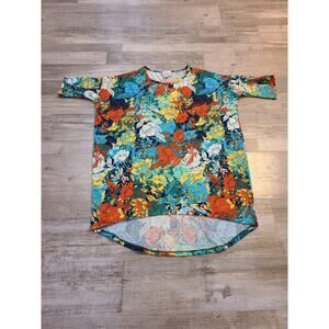 Lularoe xxs women's floral Irma hi-low tunic